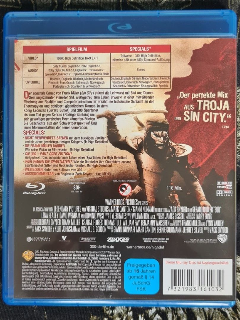 Alle DVDs: 300 – Neu (gemäss Beschreibung) aus Oberkirch LU von ThE_CoLLecTor666 1