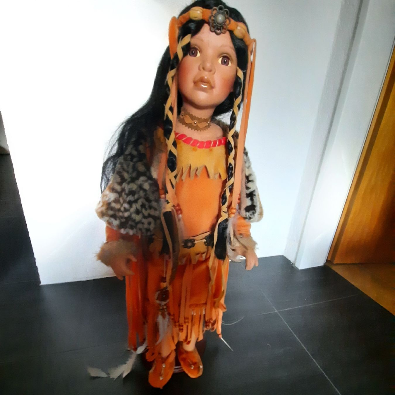 Bambole: Puppe Indianerin – Usato da Niederbipp venduto da Brocki-Bude4704