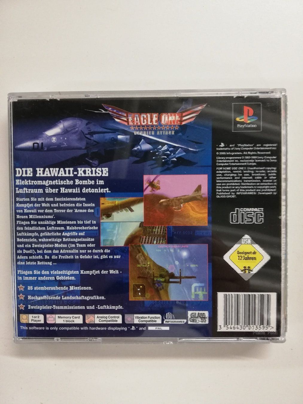Sony Giochi: Eagle One Harrier Attack / Sony PS1 PSX – Usato da St. Gallen venduto da zorro_dc 1