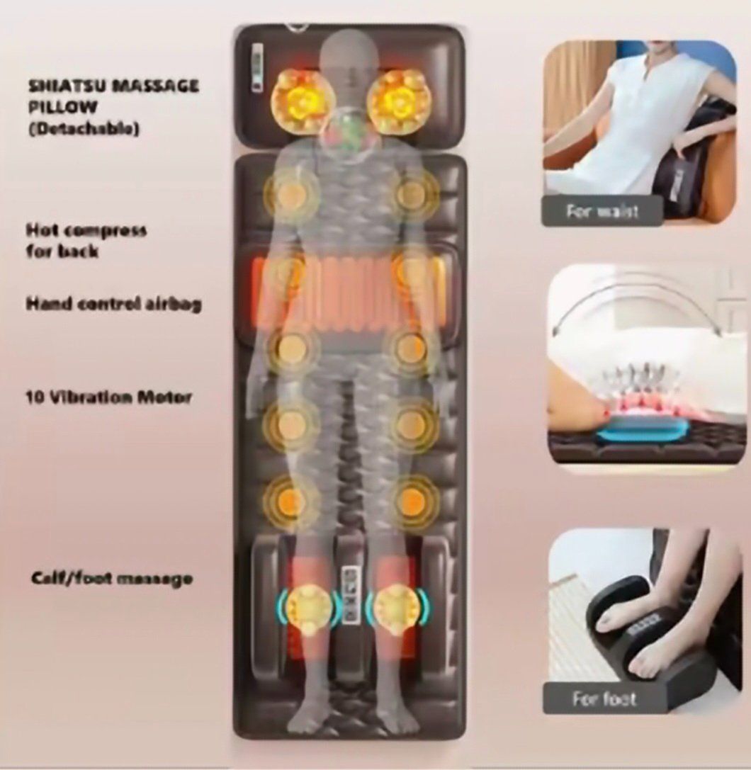 Dispositivi per massaggi: Massageauflage mit Heizfunktion, Vibration, massage neu – Nuovo e nell'imballaggio originale da Winterthur venduto da criss_surdila 3