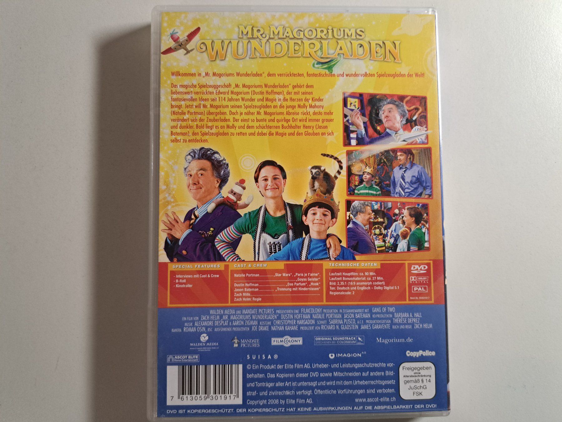 Alle DVDs: MR. MAGORIUMS WUNDERLADEN – Gebraucht aus Wichtrach von LuckyLuke69 1