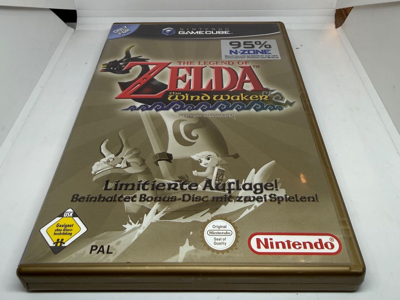 Nintendo Spiele: Zelda Wind Waker Limited Edition Gamecube – Gebraucht aus Dietlikon von NESFEVER