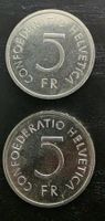 2 Pièces commémorative de 5 francs de 1976