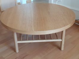 Table basse, plaqué chène, 90cm, IKEA Listerby