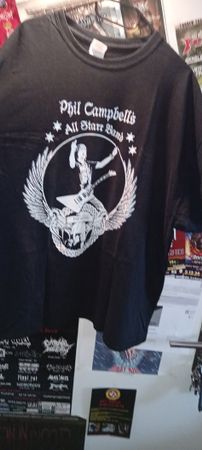 PHIL CAMPBELL [MOTÖRHEAD] ALL STARR BAND T-SHIRT XXL