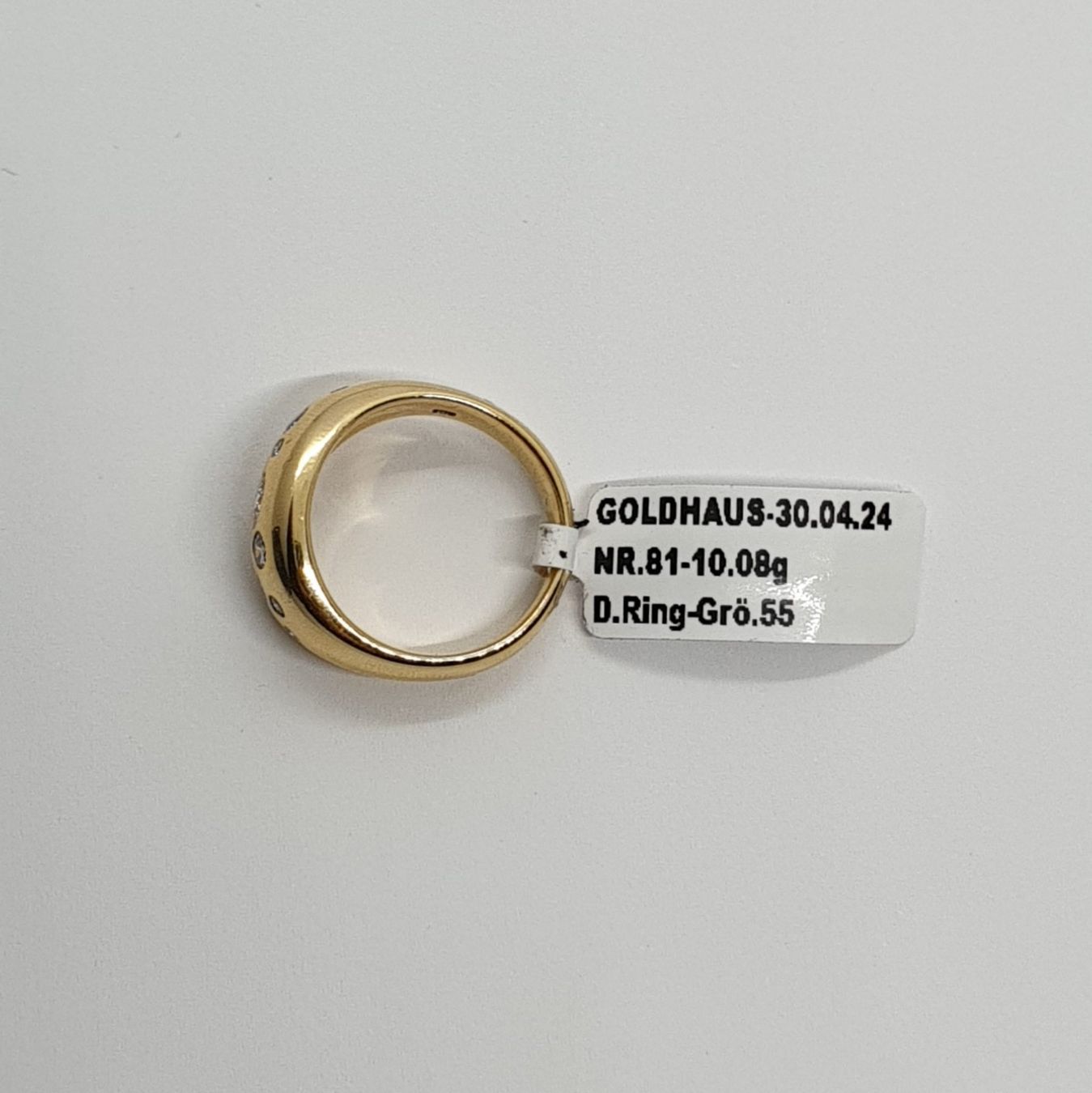 Anelli: Echt 18K Gold - Diamant Ring – Usato da Luzern venduto da Luzern-Goldhaus 2
