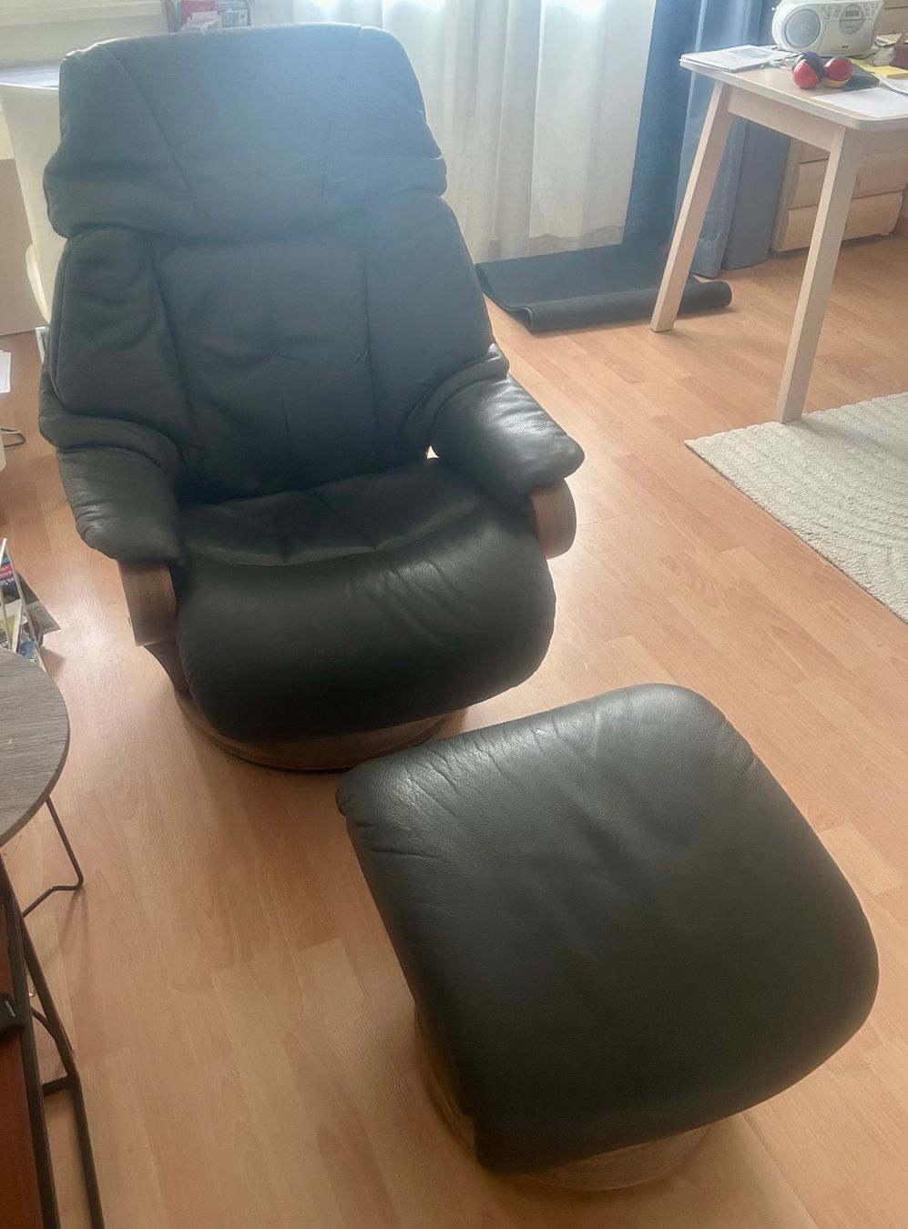 Himolla Poltrone: relaxstuhl leder, schwarz – Usato da Männedorf venduto da Marce0 3