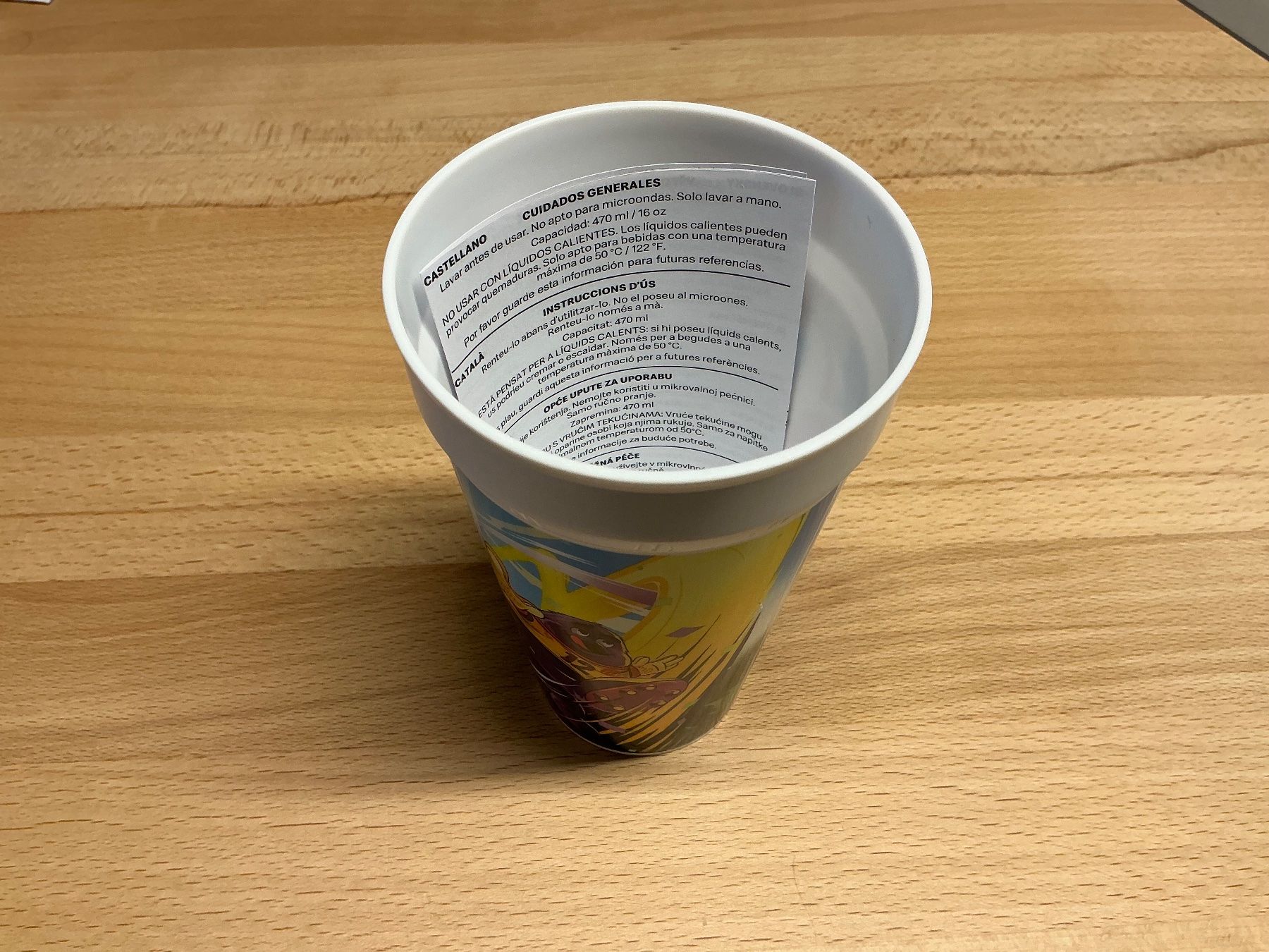 Contenitori & Simili: Sammelbecher Mc Donalds WM - Grimace – Nuovo (secondo la descrizione) da Sarmenstorf venduto da Snail83 1