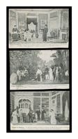 THÉÂTRE DE L’AMBIGU - 1904 "La Bâillonnée" (Lot de 3x C.P.)
