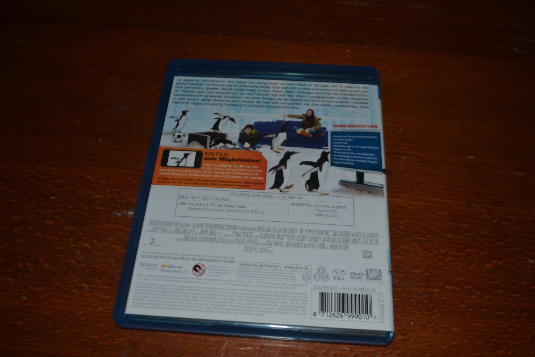 Tutti i DVDs: Mr. Poppers Pinguine – Usato da Laupen ZH venduto da chefdom 1