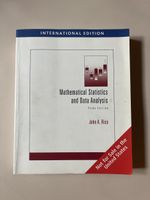 Mathematical Statistics and Data Analysis, Rice, 3rd. Ed.