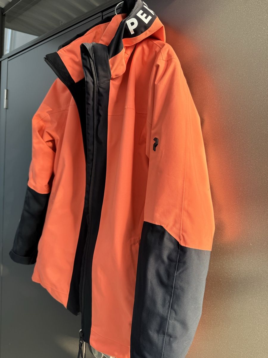 Peak Performance Giacche & Cappotti: Skijacke Peak Performance Hipe orange schwarz softshell – Usato da Einsiedeln venduto da jud_d85d 1