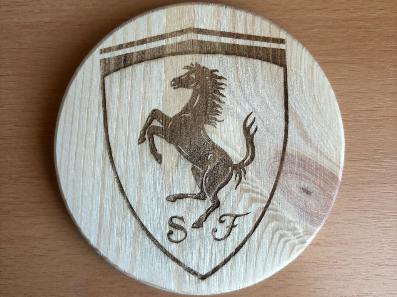 Sottobicchieri: Untersetzer-Set Ferrari – Nuovo e nell'imballaggio originale da Trimmis venduto da Laserart_FN 1