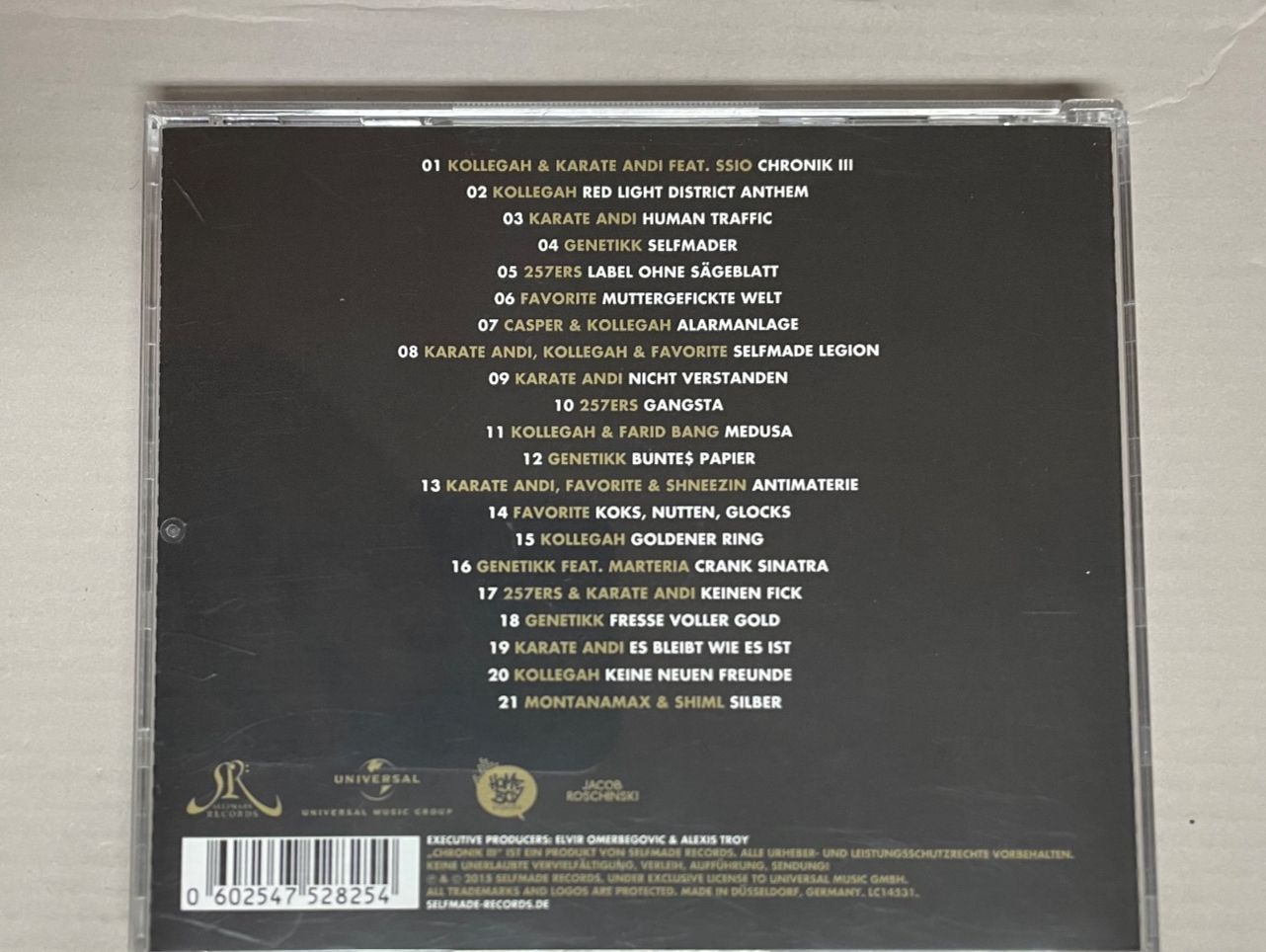CD: Chronik III-Selfmade – Usato da Muri b. Bern venduto da AdidasCollector 2