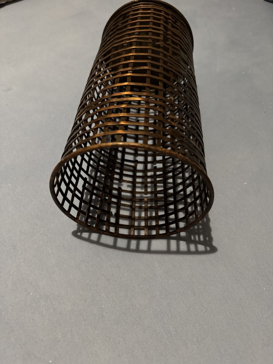 Altro in Decorazioni & Accessori: Metallkorb, Vintage Look, Bronze Farbe – Nuovo (secondo la descrizione) da Zermatt venduto da Oli4.c 1