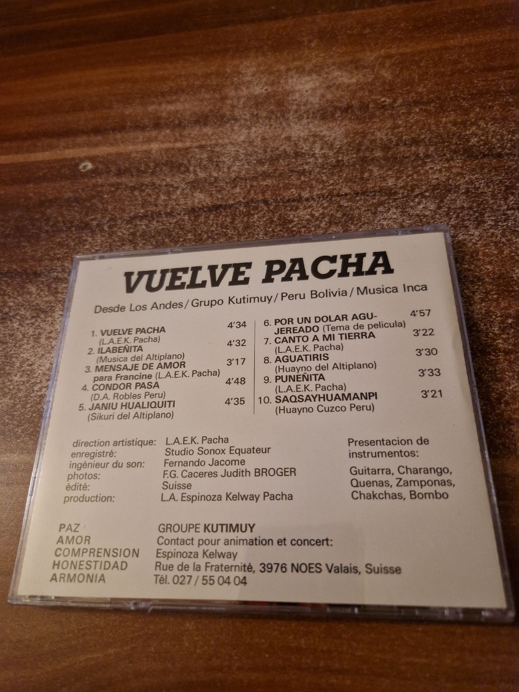CD: Various - Vuelve Pacha – Usato da Wattenwil venduto da Mage66 1