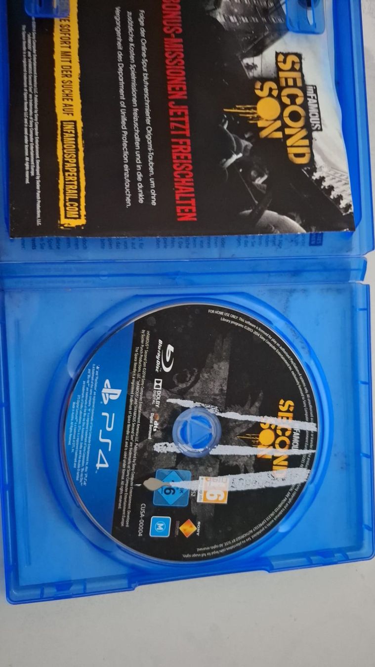 Sony Jeux: Playstation 4 Infamous Second Son – D'occasion à Zug par LTB-Shop24 2