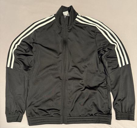 Adidas Sweatjacke | Grösse L (Kids), schwarz