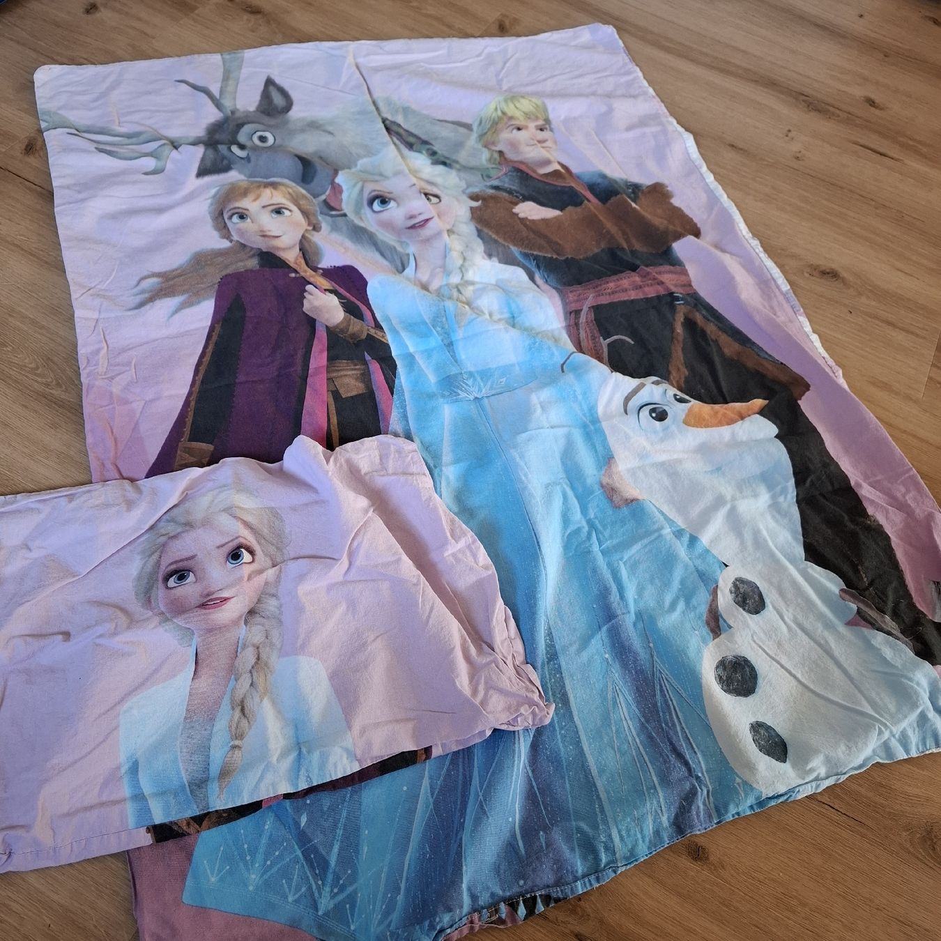 Biancheria da letto: "Die Eiskönigin" Elsa Bettwäsche-Set  – Usato da Bülach venduto da JAYA379