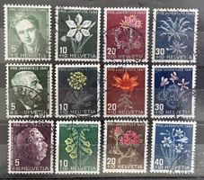 Lot Pro Juventute 1946, 1947, 1948 o