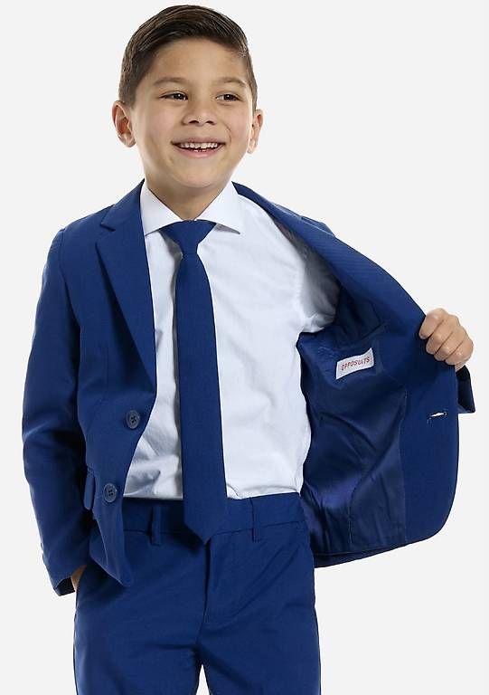 Oppo Completi: OppoSuits Kinderanzug Navy Gr. 110/116 – Usato da Forch venduto da Holgetobler 3