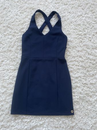 Robe courte Spezzato Teen bleu marine S