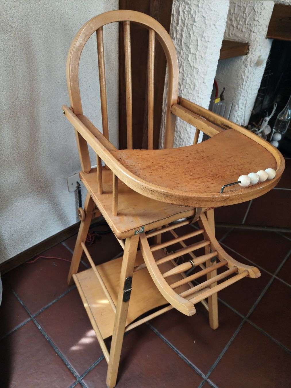 Chaises hautes: Combelle Kindersitz Holz – D'occasion à Luzern par FelixKurll 1