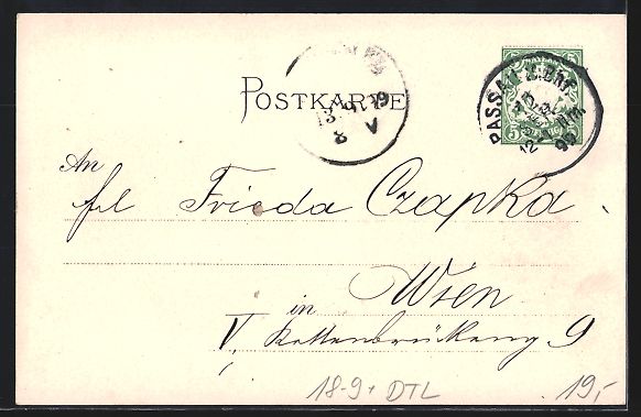 Cancelleria postale: Passau, 26. General-Versammlung des Alpe – Usato da Berlin venduto da bartko-reher 1