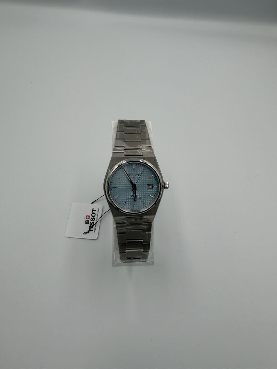 Tissot Orologi: Tissot PRX 80 Powermatic Ice Blue - New – Nuovo e nell'imballaggio originale da Versoix venduto da WatchesGeneva 1