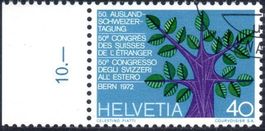 50. AUSLAND-SCHWEIZER-TAGUNG 40 RP 1972 GEST. - NN27