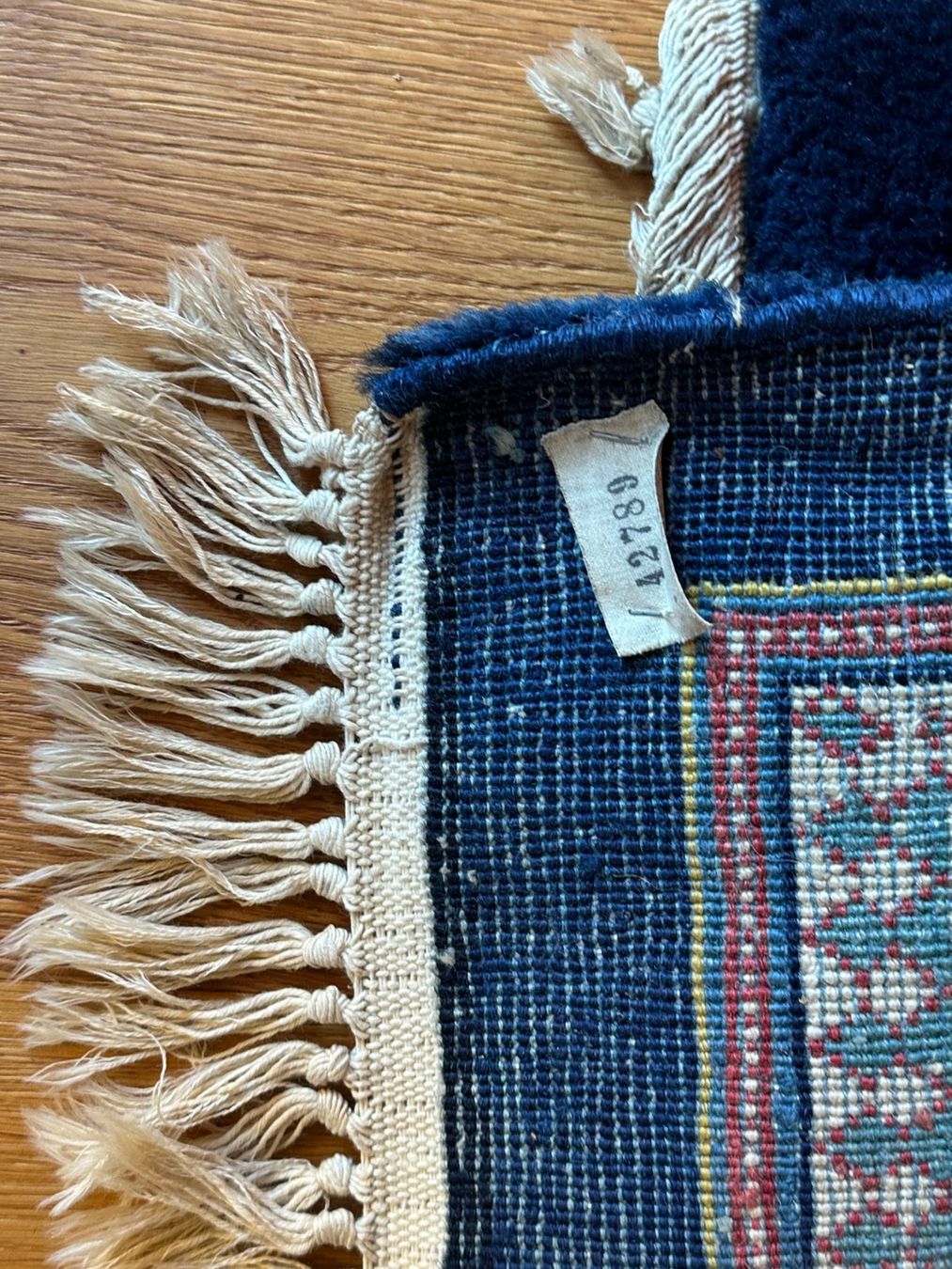 Tappeti: Orientteppich Chhapra Mir blau Indien – Usato da Stallikon venduto da Rsiri 1