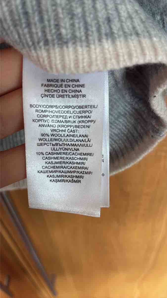 Ralph Lauren Pulls & Sweat-shirts: RALPH LAUREN Kaschmir-Pullover, hellgrau, Gr. M (S) – Neuf (Voir description) à Hägglingen par jac_smp9 3