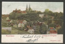 Carte P de 1903 ( Neuchâtel / Château et Collégiale )