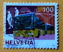 Nr.1193A Pünktlich zur Arbeit GESTEMPELT Sondermarken 2006