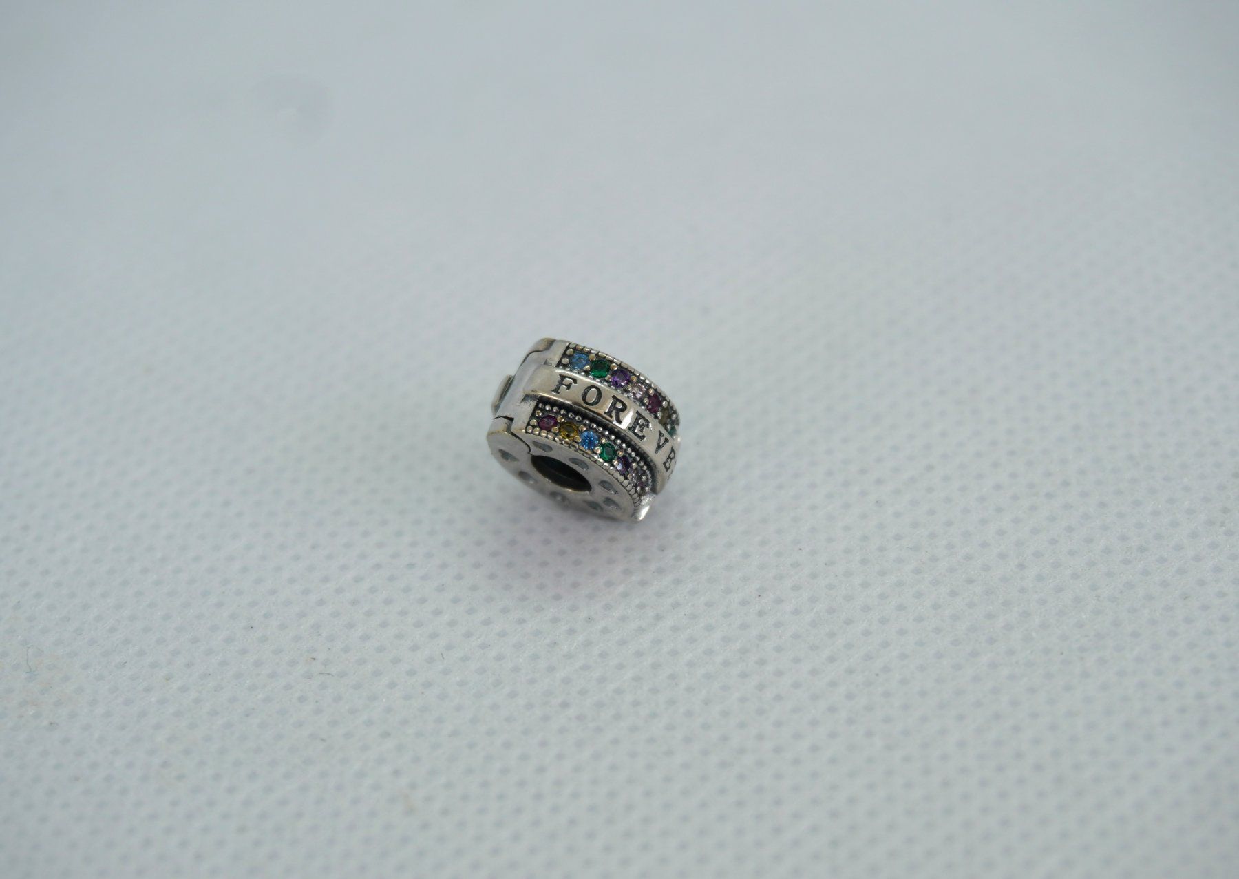 Ciondoli: Charm "forever" zu Pandora 925 Silber Clip – Nuovo (secondo la descrizione) da Niederbüren venduto da Fidi5 3