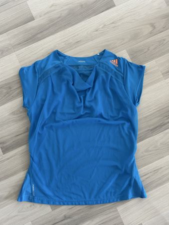 Adidas Adizero Shirt, Damen, Blau, neu,