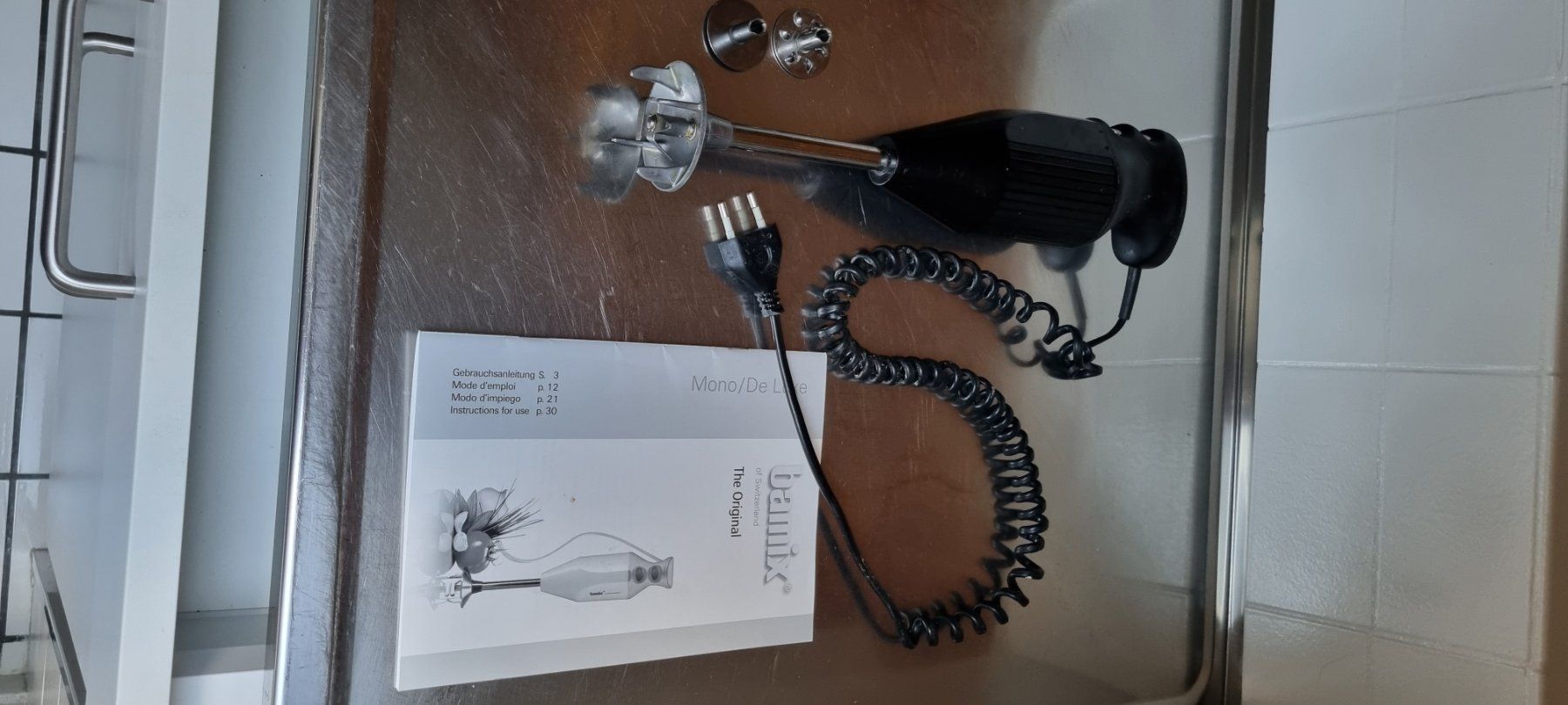 Elettrodomestici da cucina: BAMIX STABMIXER – SCHWEIZER QUALITÄT – Usato da Derendingen venduto da Rider3 1