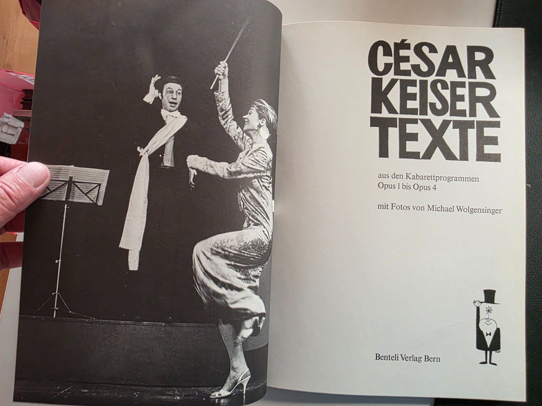 Bücher: César Keiser Texte - Benteli Verlag Bern 1967 – Gebraucht aus Walterswil BE von Lonitti 1