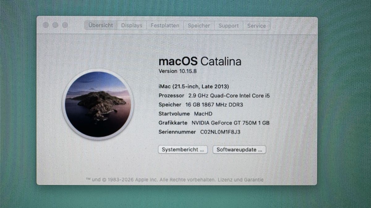 Apple PC: Apple iMac 21.5‘ late 2013 – Usato da Deitingen venduto da Noshade 1