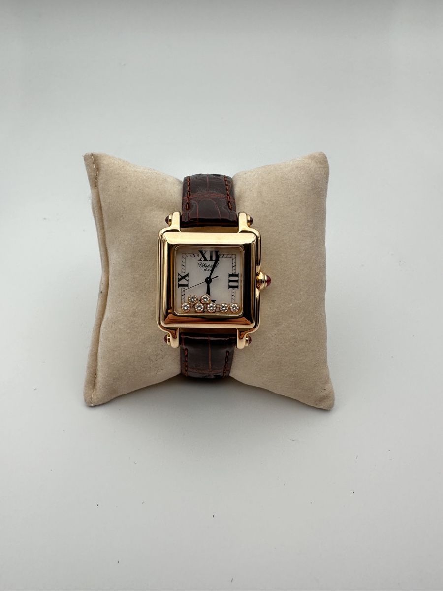 Chopard Orologi: chopard happy sport 18k gold – Usato da St. Gallen venduto da Elia750 1