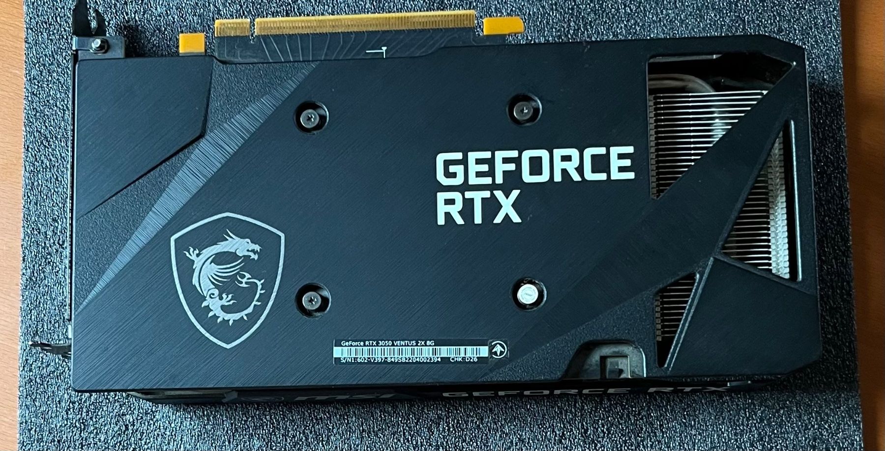 Nvidia Grafikkarten: RTX 3050 8GB NVIDIA GEFORCE MSI VENTUS – Gebraucht aus Oberengstringen von em2k 2