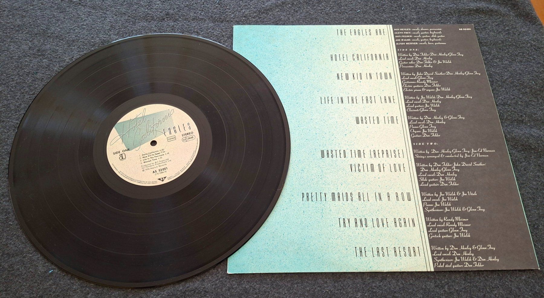 Dischi in vinile: Eagles, Hotel California, LP – Usato da Merenschwand venduto da lea61 3