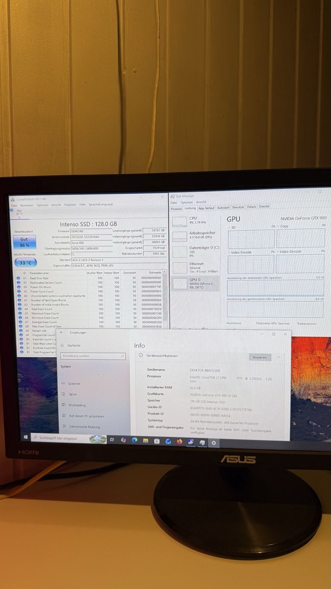 PC: Gaming PC GTX 980 16gb Ram – Usato da Däniken SO venduto da sunnyresales 4