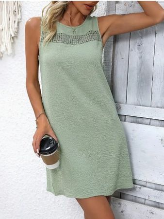 NEUES Sommerkleid lindengrün Gr. S - 225298