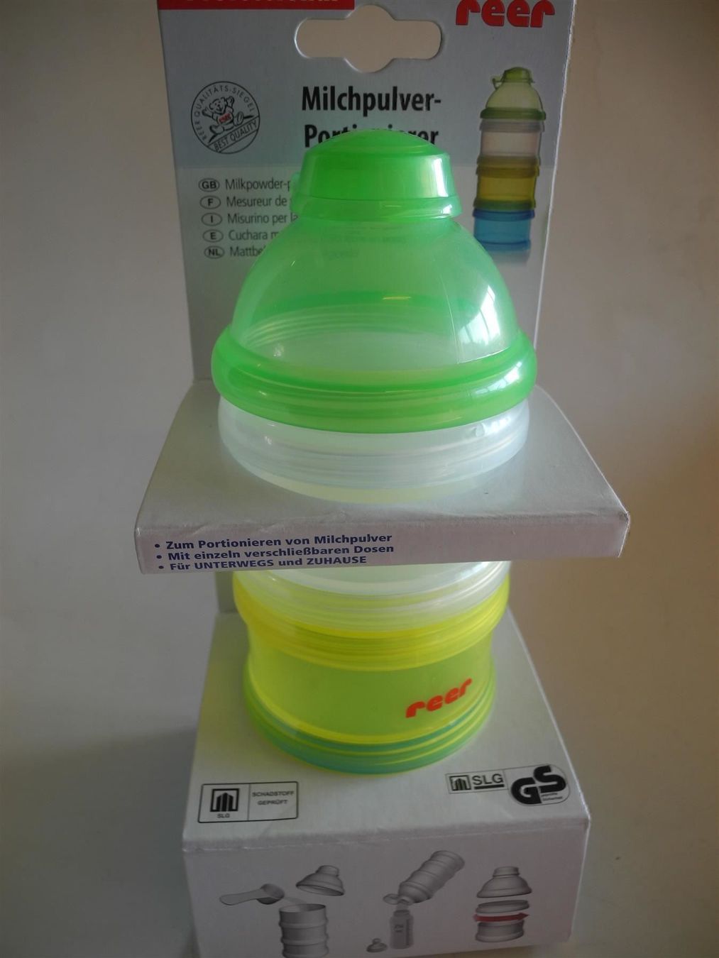 Contenitori & Simili: Reer Milchpulver-Portionierer, Nr. d26 – Nuovo e nell'imballaggio originale da Kottwil venduto da Crazyrolf 1