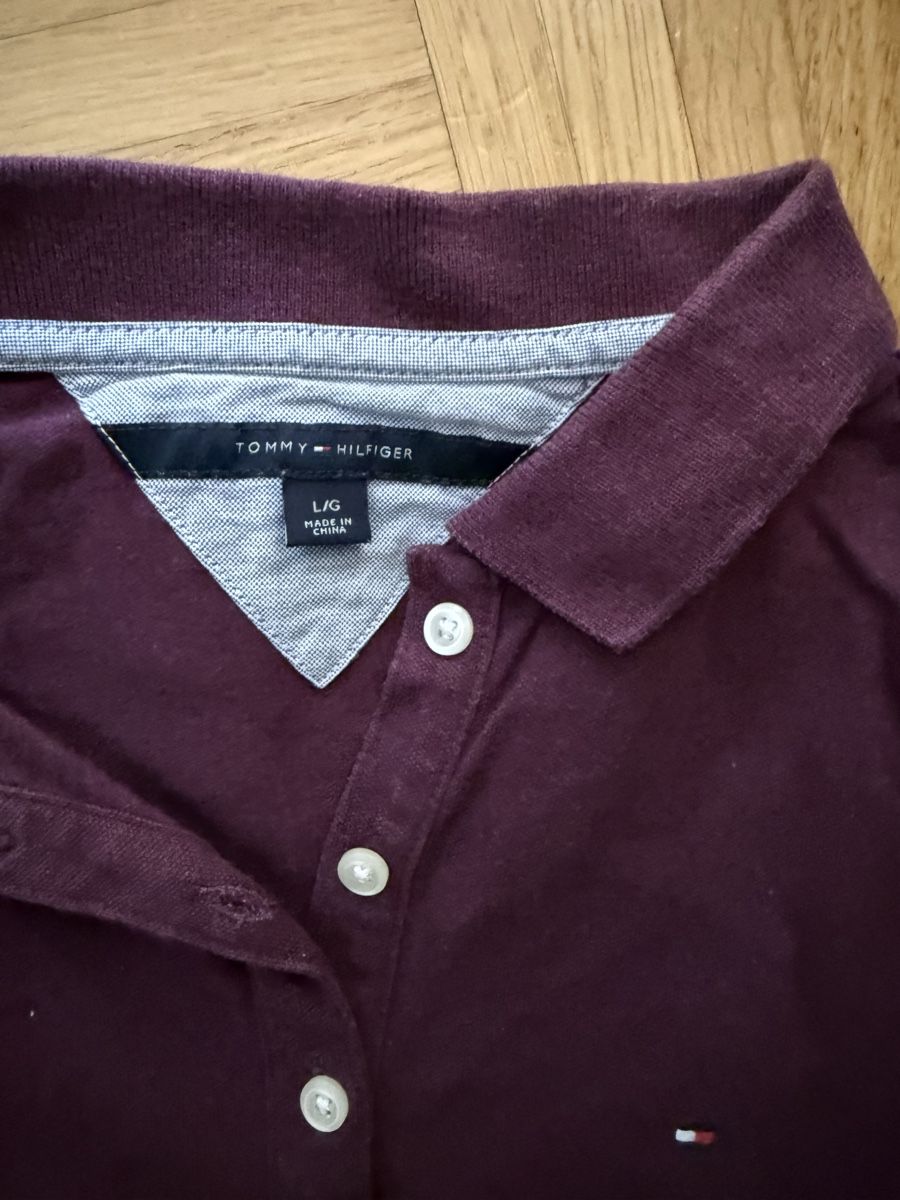Tommy Hilfiger Magliette Polo: Tommy Hilfiger Poloshirt Gr. L, letzte Reaktivierung – Usato da Leissigen venduto da tahari 1