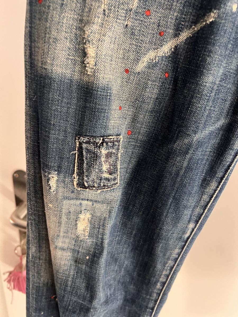 Dsquared2 Jeans: Jeans Dsquared, Gr. 34, blau – Usato da Solothurn venduto da Brini06 2