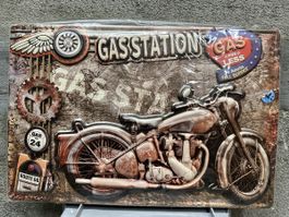 Gasstation Tankstelle bike motorrad