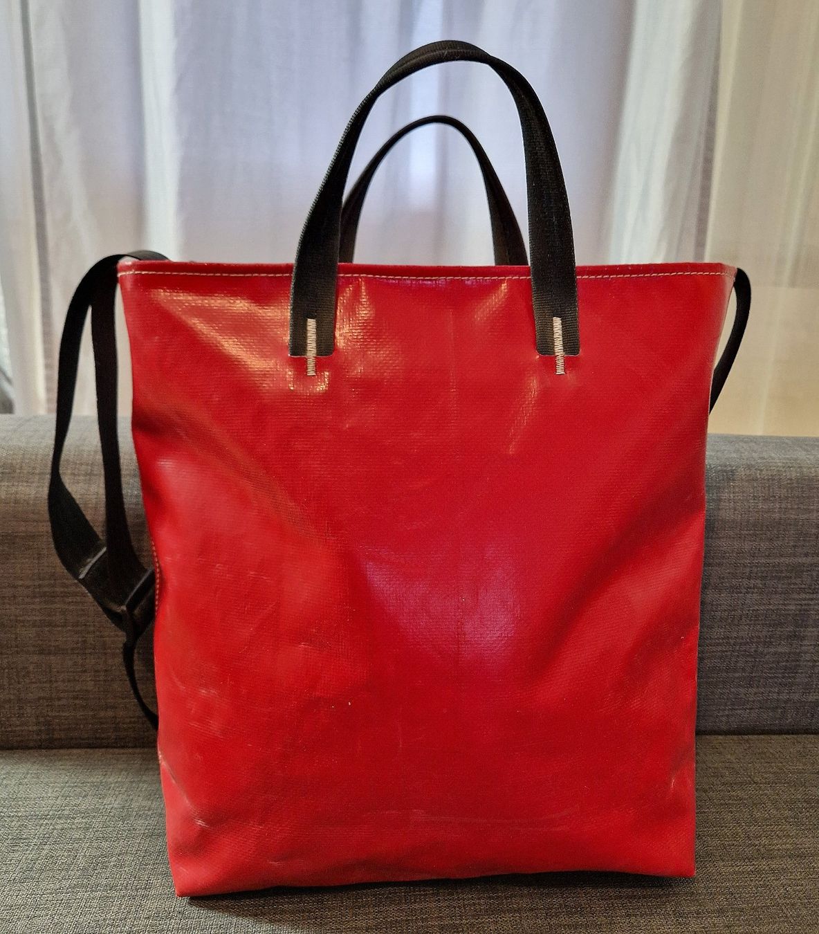 Freitag Borse: Sac Freitag Bob 203 Rouge – Usato da Biel/Bienne venduto da ypslilon 1