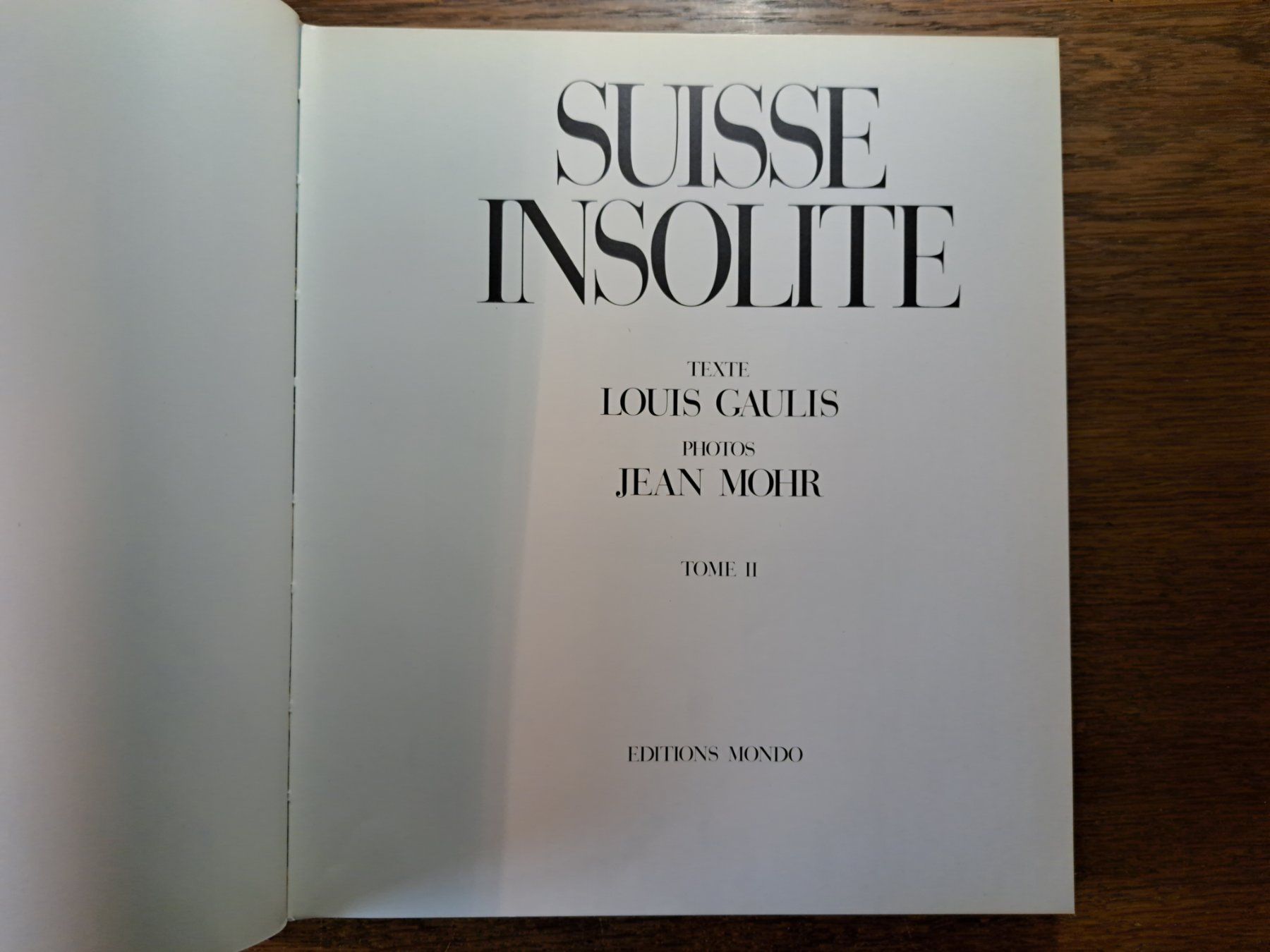 Libri: Livre la Suisse Insolite – Usato da Pailly venduto da jme99 2